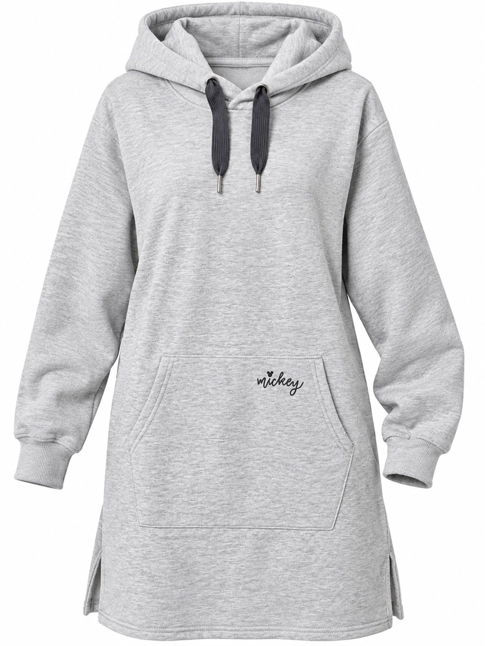 Disney Mickey Mouse hoodie Gray Girls Medium (8)